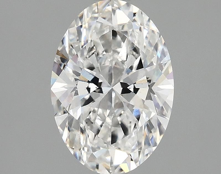 1.58 Carat Oval Shaped Ideal Cut VS2 IGI Certified Lab Grown Diamond