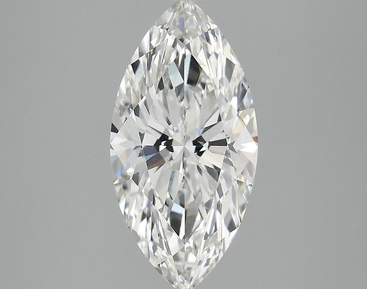 2.38 Carat Marquise Shaped Ideal Cut VVS2 IGI Certified Lab Grown Diamond