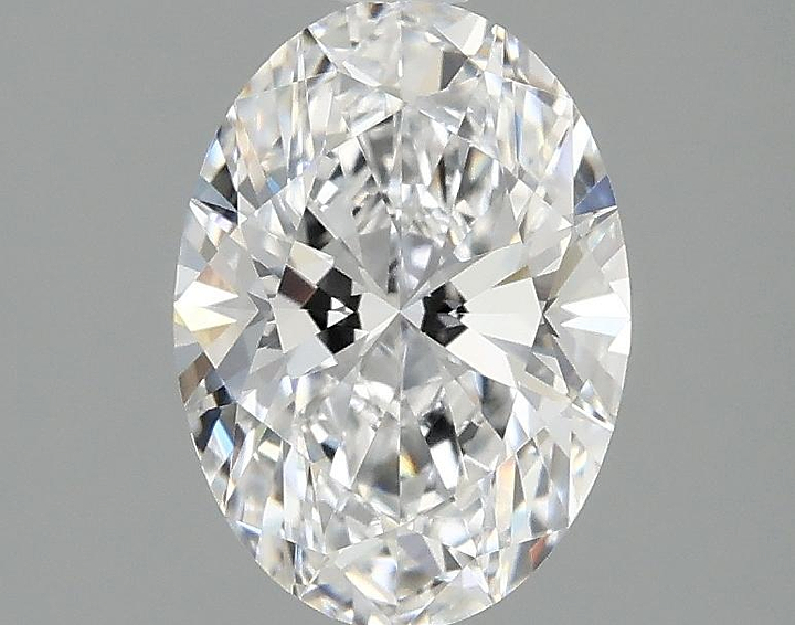 1.58 Carat Oval Shaped Ideal Cut VVS2 IGI Certified Lab Grown Diamond