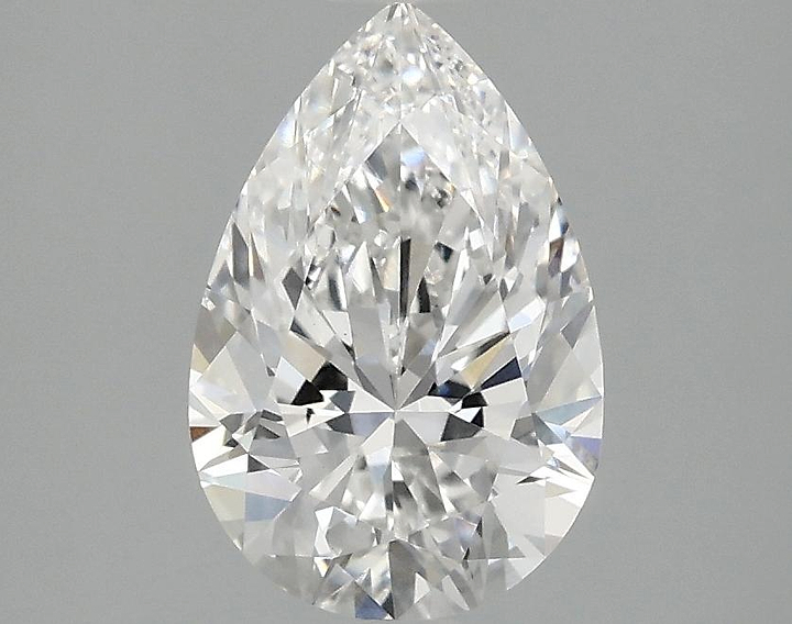 1.47 Carat Pear Shaped Excellent Cut VS1 IGI Certified Lab Grown Diamond