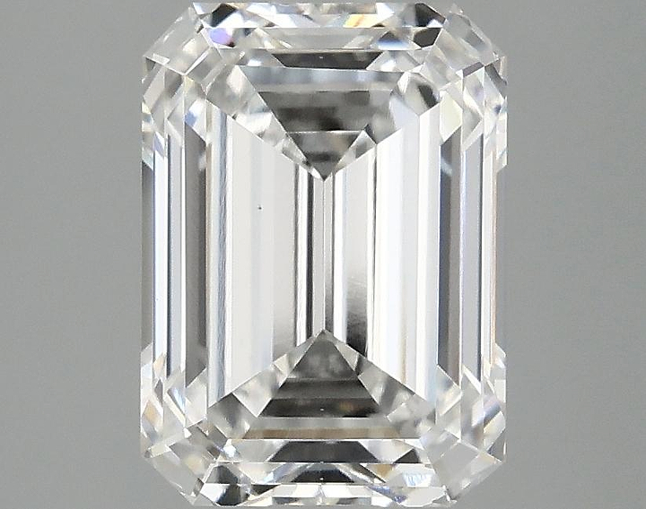 3.01 Carat Emerald Shaped Excellent Cut VS1 IGI Certified Lab Grown Diamond