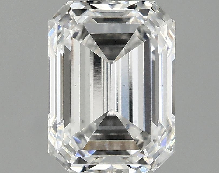 1.59 Carat Emerald Shaped Excellent Cut VS2 IGI Certified Lab Grown Diamond