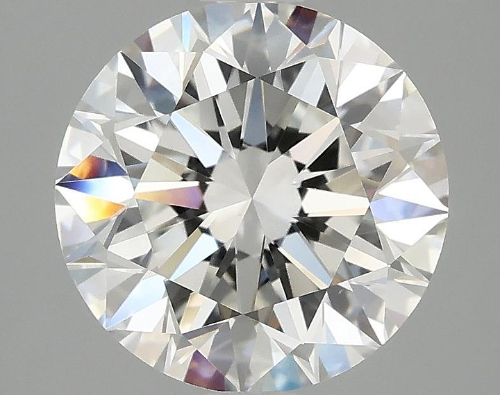 3.01 Carat Round Shaped Excellent Cut VVS2 IGI Certified Lab Grown Diamond