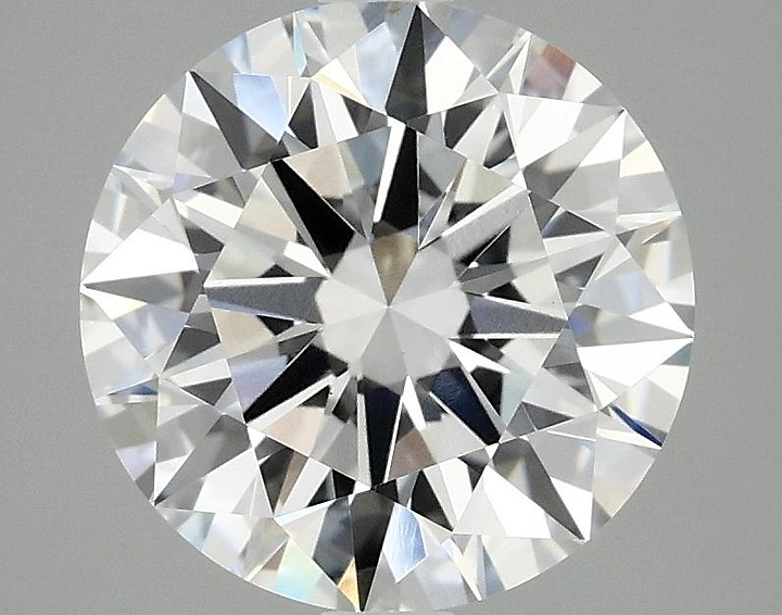 3.07 Carat Round Shaped Ideal Cut VVS2 IGI Certified Lab Grown Diamond