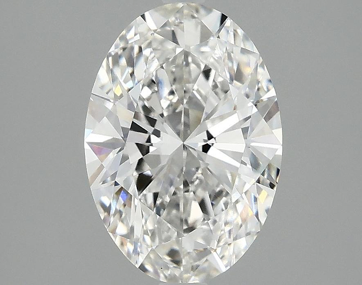 2.0 Carat Oval Shaped Ideal Cut VVS2 IGI Certified Lab Grown Diamond