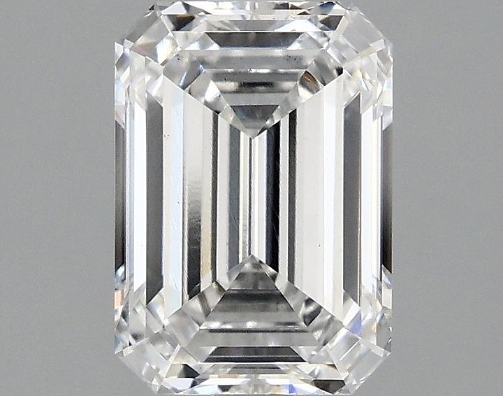 1.96 Carat Emerald Shaped Ideal Cut VS1 IGI Certified Lab Grown Diamond