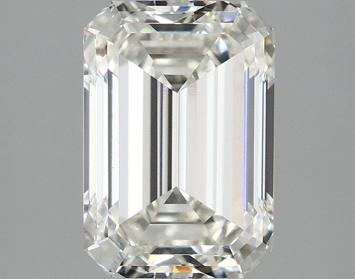 3.04 Carat Emerald Shaped Ideal Cut VS1 IGI Certified Lab Grown Diamond