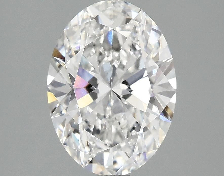 2.09 Carat Oval Shaped Excellent Cut VVS2 IGI Certified Lab Grown Diamond