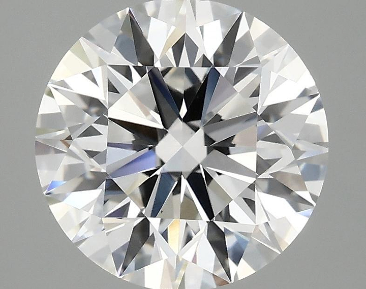 3.05 Carat Round Shaped Ideal Cut VVS2 IGI Certified Lab Grown Diamond