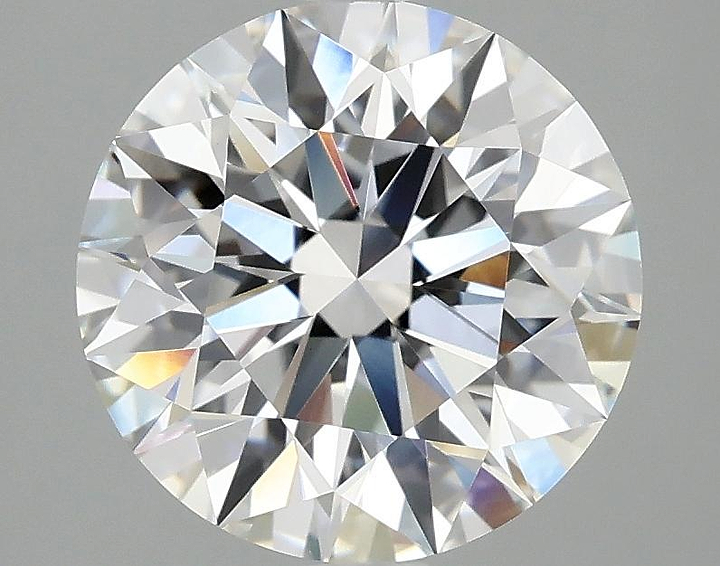 2.97 Carat Round Shaped Excellent Cut VVS2 IGI Certified Lab Grown Diamond