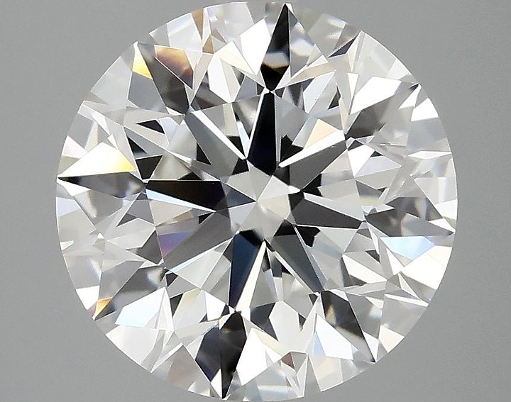 4.03 Carat Round Shaped Excellent Cut VVS2 IGI Certified Lab Grown Diamond