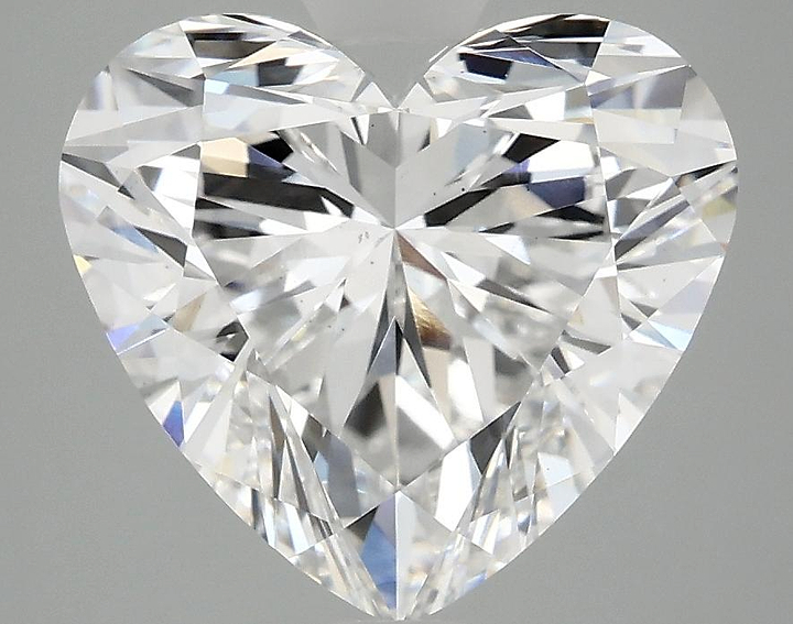 4.03 Carat Heart Shaped Ideal Cut VS2 IGI Certified Lab Grown Diamond