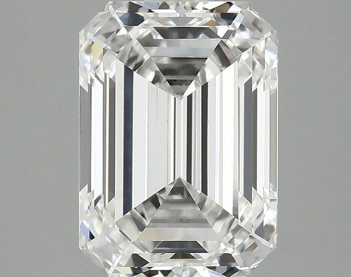 3.03 Carat Emerald Shaped Ideal Cut VS1 IGI Certified Lab Grown Diamond
