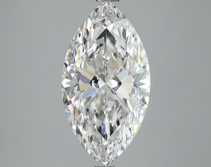 3.04 Carat Marquise Shaped Excellent Cut VS2 IGI Certified Lab Grown Diamond
