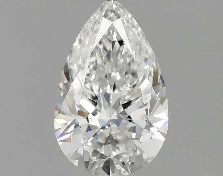 0.99 Carat Pear Shaped Ideal Cut VVS2 IGI Certified Lab Grown Diamond