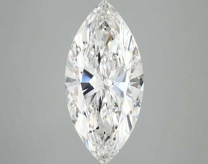 3.02 Carat Marquise Shaped Excellent Cut SI1 IGI Certified Lab Grown Diamond