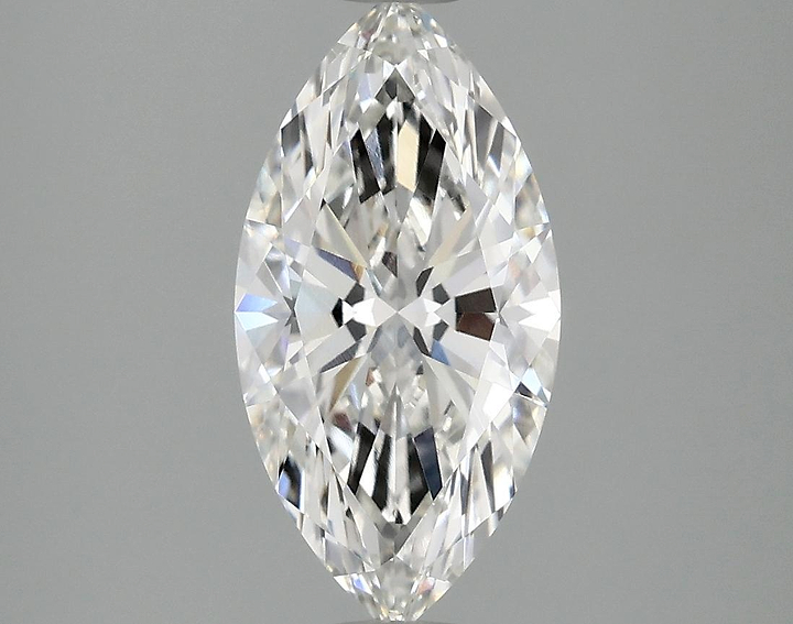 2.03 Carat Marquise Shaped Ideal Cut VVS2 IGI Certified Lab Grown Diamond