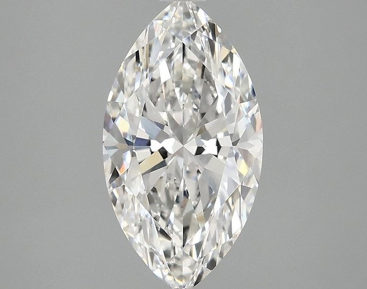 2.02 Carat Marquise Shaped Excellent Cut VVS2 IGI Certified Lab Grown Diamond