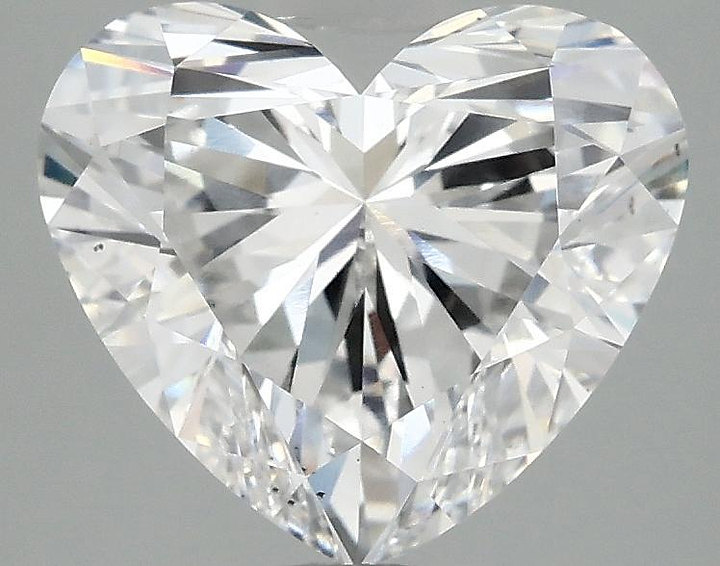 3.08 Carat Heart Shaped Ideal Cut VS2 IGI Certified Lab Grown Diamond