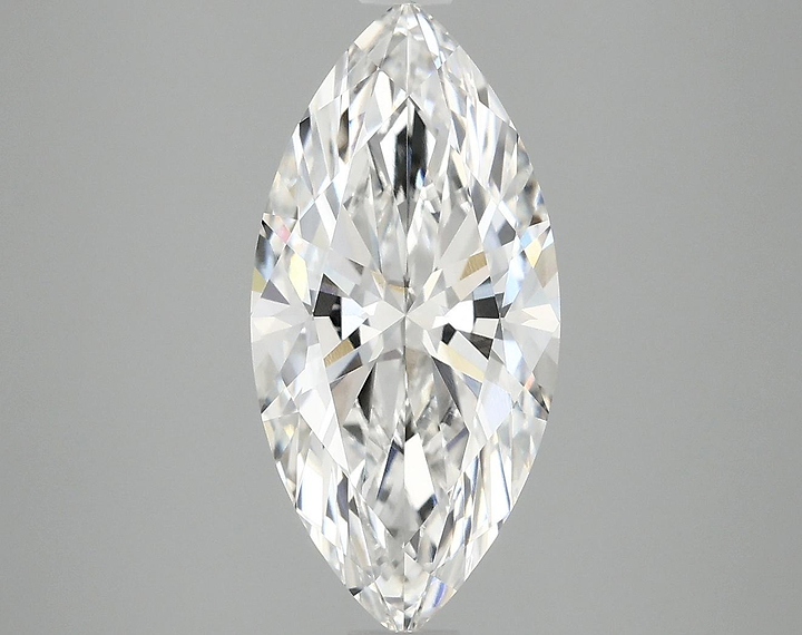2.87 Carat Marquise Shaped Excellent Cut VS1 IGI Certified Lab Grown Diamond