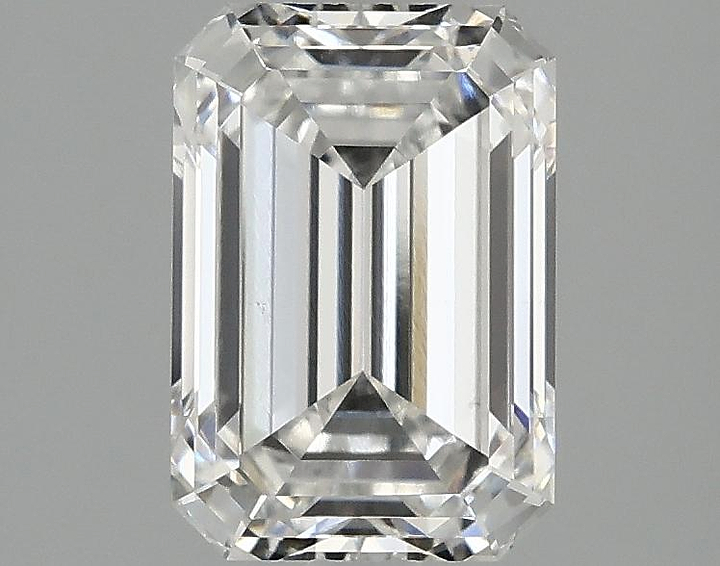 2.1 Carat Emerald Shaped Ideal Cut VS1 IGI Certified Lab Grown Diamond