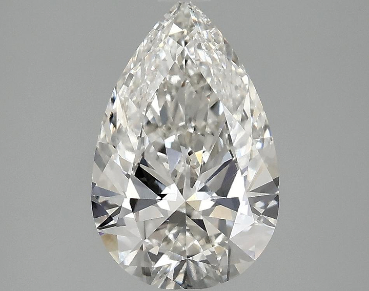 2.01 Carat Pear Shaped Ideal Cut VVS1 IGI Certified Lab Grown Diamond