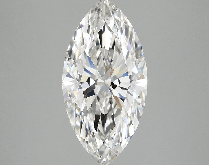 3.09 Carat Marquise Shaped Ideal Cut VS1 IGI Certified Lab Grown Diamond