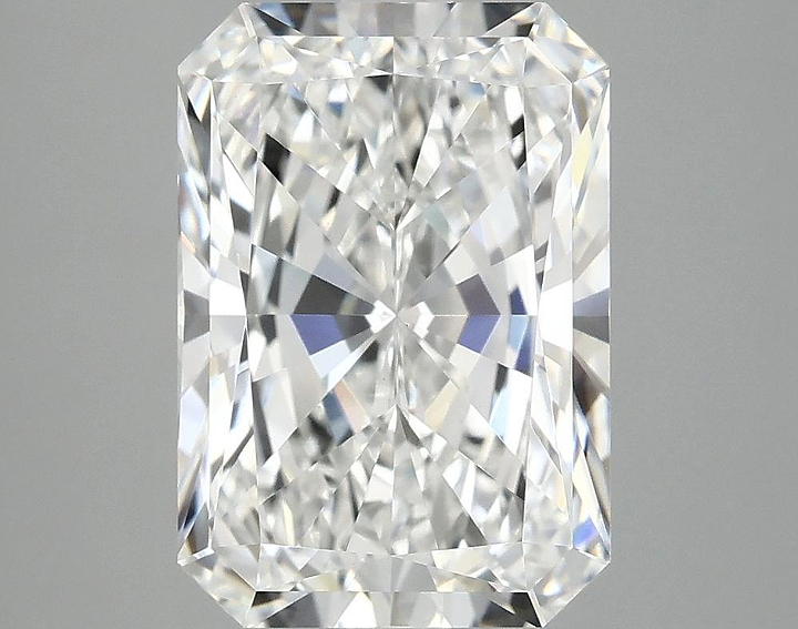 4.17 Carat Radiant Shaped Ideal Cut VVS2 IGI Certified Lab Grown Diamond