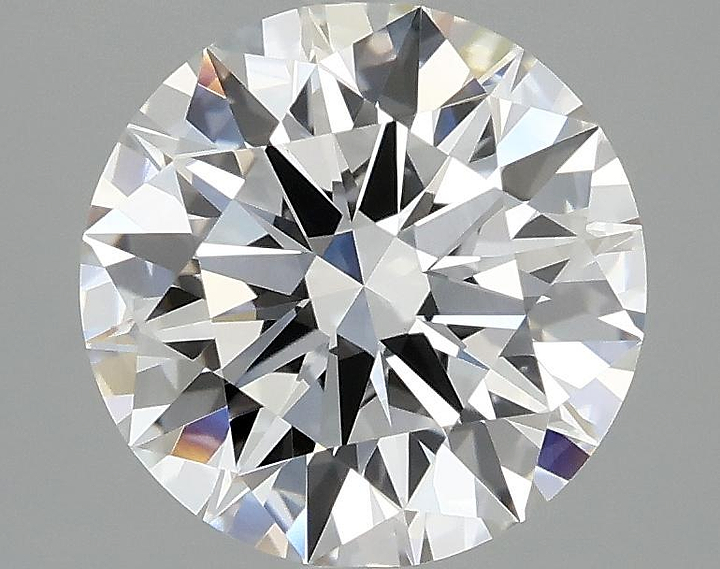2.56 Carat Round Shaped Ideal Cut VVS2 IGI Certified Lab Grown Diamond
