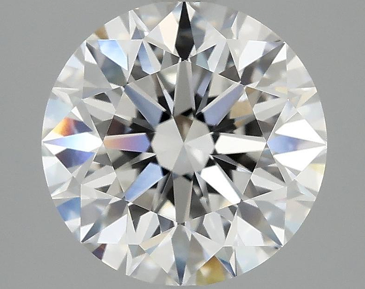 3.06 Carat Round Shaped Excellent Cut VVS2 IGI Certified Lab Grown Diamond