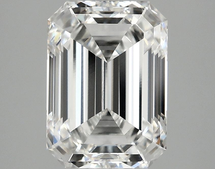 2.97 Carat Emerald Shaped Excellent Cut VS1 IGI Certified Lab Grown Diamond