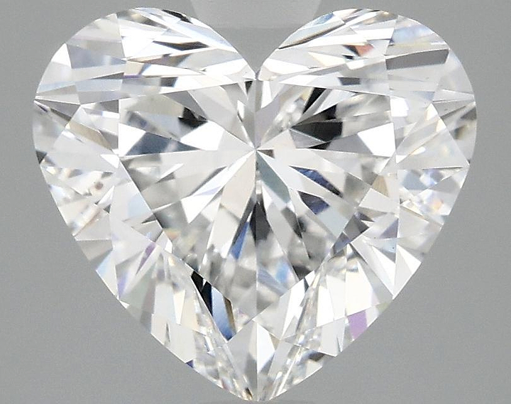 3.07 Carat Heart Shaped Ideal Cut VS1 IGI Certified Lab Grown Diamond