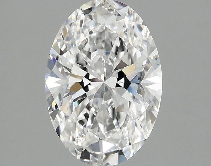 1.55 Carat Oval Shaped Ideal Cut VS2 IGI Certified Lab Grown Diamond