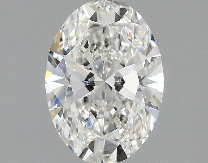 1.35 Carat Oval Shaped Ideal Cut VVS2 IGI Certified Lab Grown Diamond