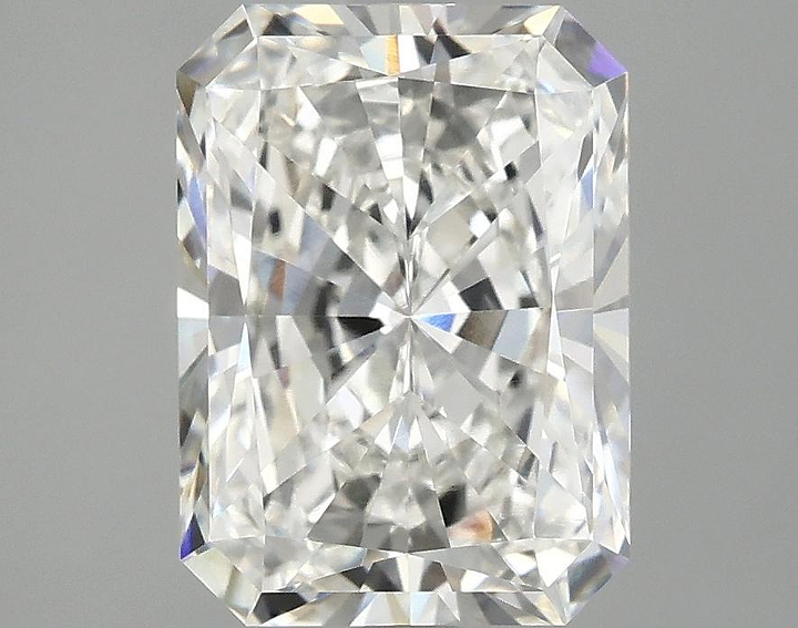 3.09 Carat Radiant Shaped Excellent Cut VVS2 IGI Certified Lab Grown Diamond