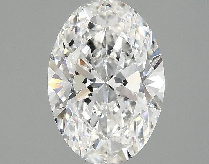 1.6 Carat Oval Shaped Ideal Cut VVS2 IGI Certified Lab Grown Diamond