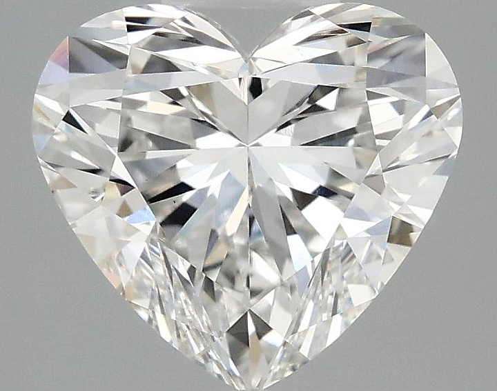 2.99 Carat Heart Shaped Ideal Cut VS1 IGI Certified Lab Grown Diamond