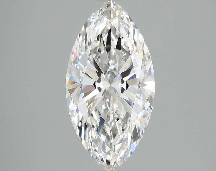 2.05 Carat Marquise Shaped Ideal Cut VVS2 IGI Certified Lab Grown Diamond