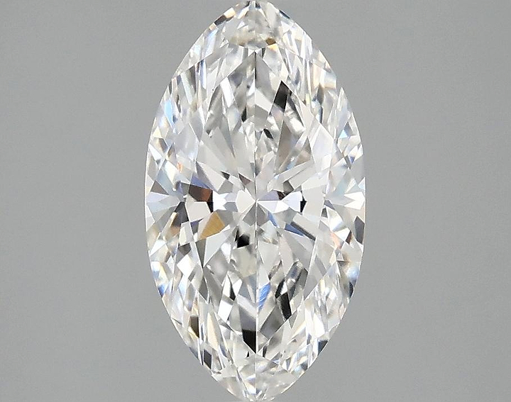 1.47 Carat Marquise Shaped Excellent Cut VVS2 IGI Certified Lab Grown Diamond