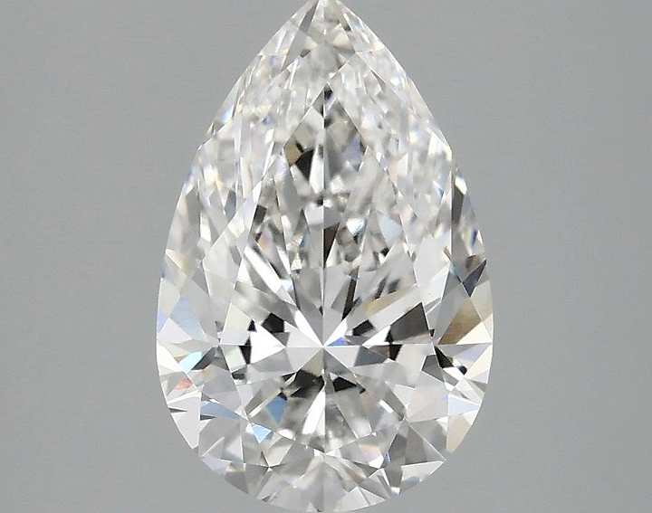 2.1 Carat Pear Shaped Ideal Cut VS1 IGI Certified Lab Grown Diamond
