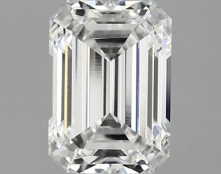 2.08 Carat Emerald Shaped Ideal Cut VS1 IGI Certified Lab Grown Diamond