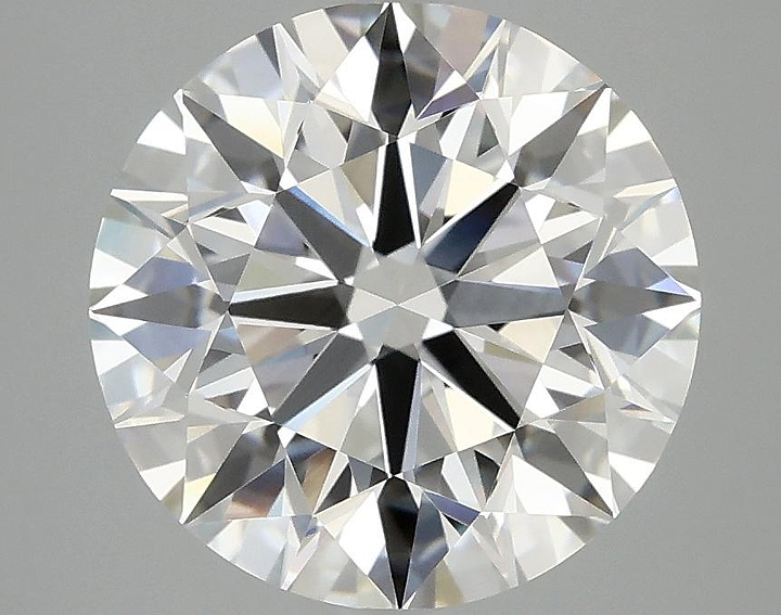 3.94 Carat Round Shaped Excellent Cut VVS2 IGI Certified Lab Grown Diamond