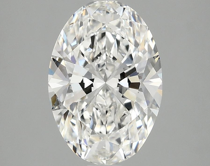 2.09 Carat Oval Shaped Ideal Cut VVS2 IGI Certified Lab Grown Diamond
