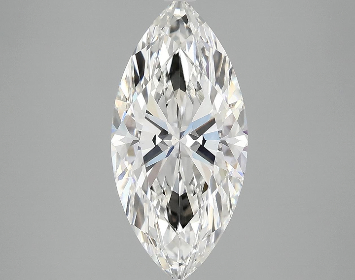 3.02 Carat Marquise Shaped Excellent Cut VVS2 IGI Certified Lab Grown Diamond