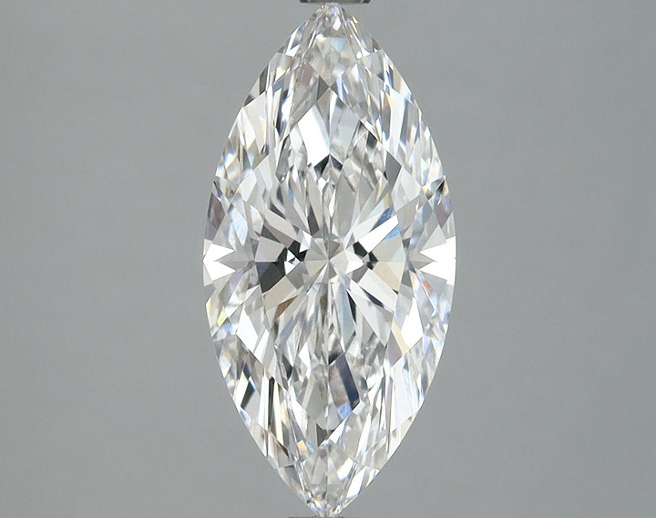 3.08 Carat Marquise Shaped Excellent Cut VVS2 IGI Certified Lab Grown Diamond