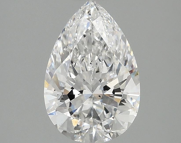 1.56 Carat Pear Shaped Excellent Cut VS2 IGI Certified Lab Grown Diamond