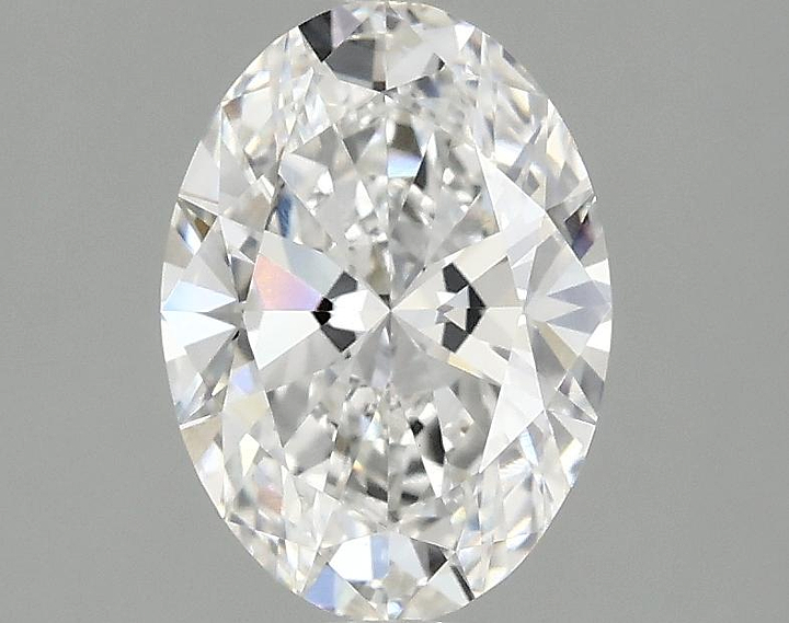 1.54 Carat Oval Shaped Ideal Cut VVS2 IGI Certified Lab Grown Diamond