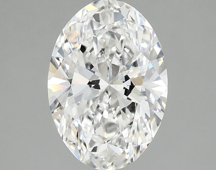 1.63 Carat Oval Shaped Ideal Cut VVS2 IGI Certified Lab Grown Diamond