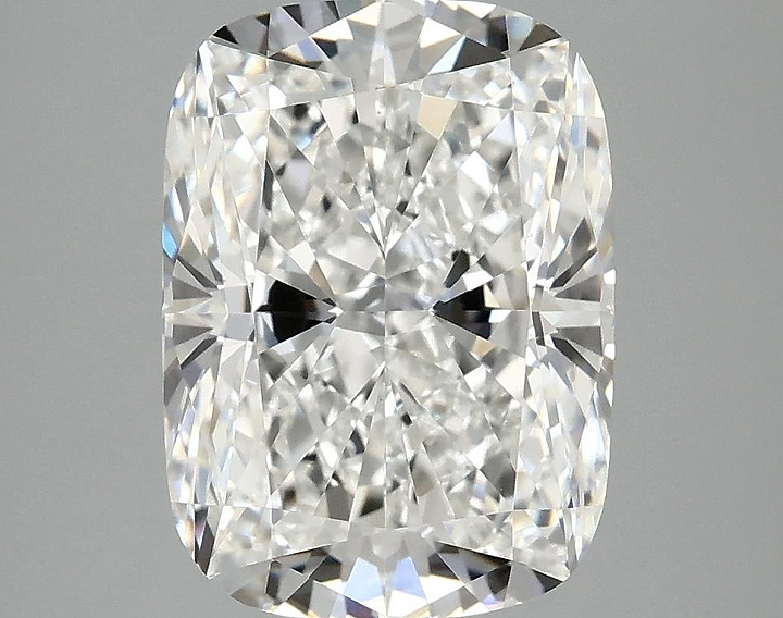 4.09 Carat Cushion Shaped Excellent Cut VVS2 IGI Certified Lab Grown Diamond