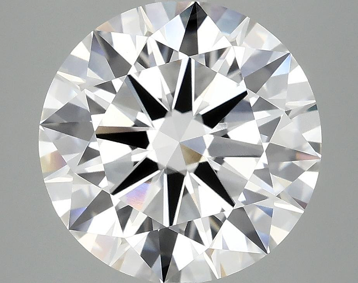 4.8 Carat Round Shaped Excellent Cut VVS2 IGI Certified Lab Grown Diamond